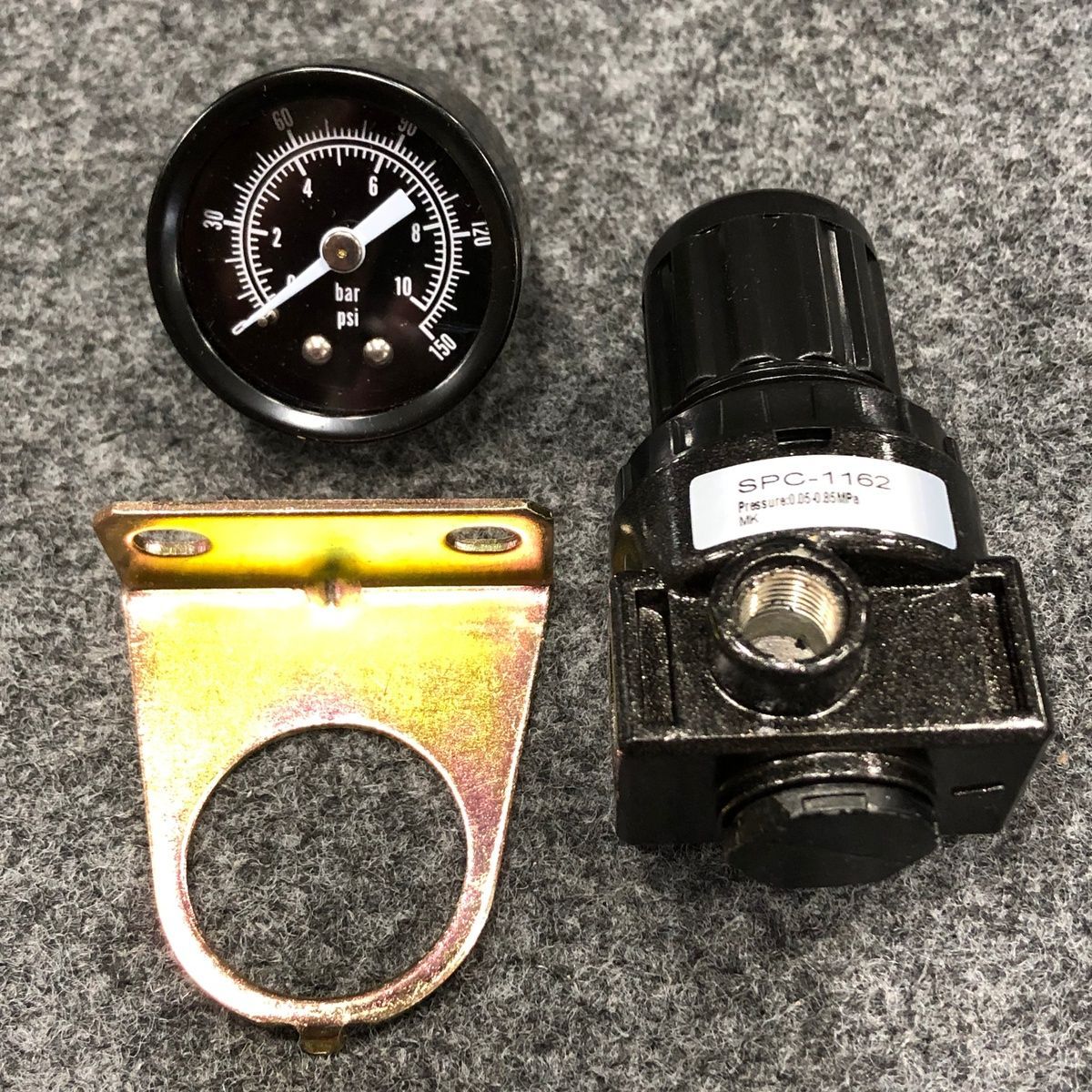 SPC-1162 Air Pressure Regulator w/ Gauge, 0.05–0.85MPa - Photo 2